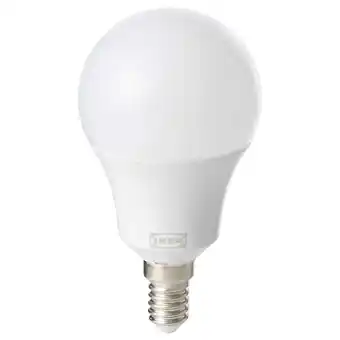 IKEA Trådfri led ljuskälla e14 470 lumen, smart trådlös dimbar/vitt spektrum klot erbjuda