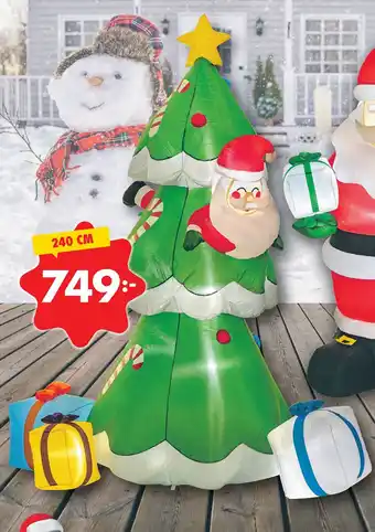 ÖoB Uppblåsbara figurer med inbyggd led erbjuda