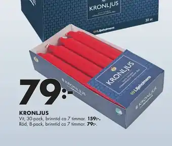 ÖoB Kronljus erbjuda