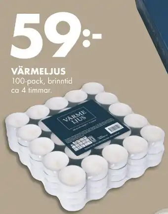 ÖoB Värmeljus erbjuda