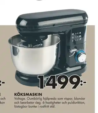 ÖoB Köksmaskin erbjuda