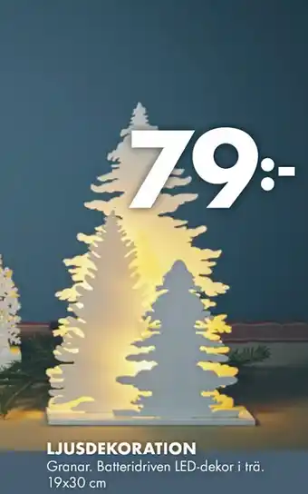 ÖoB Ljusdekoration erbjuda