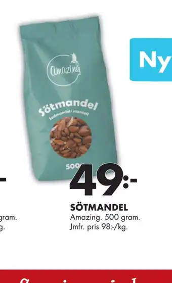 ÖoB Sötmandel erbjuda