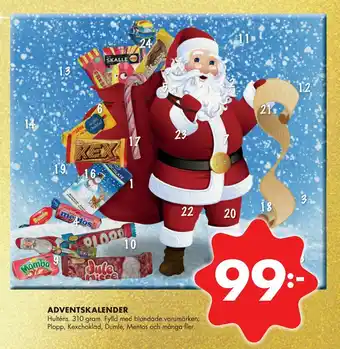 ÖoB Adventskalender erbjuda