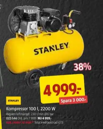 Jula Fatmax kompressor erbjuda