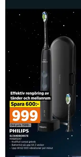 Power Philips eltandborste erbjuda