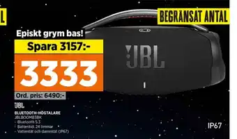 Power Jbl högtalare erbjuda