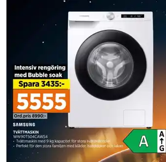 Power Samsung tvättmaskin erbjuda