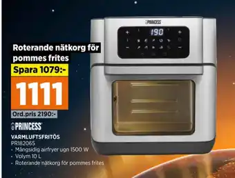 Power Princess airfryer erbjuda