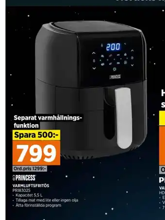 Power Princess airfryer erbjuda