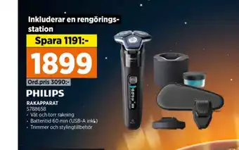 Power Philips rakapparat erbjuda