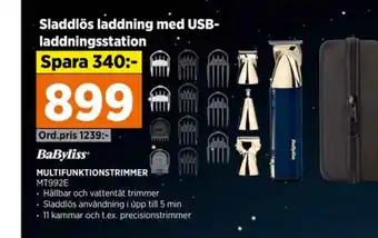 Power Babyliss trimmer erbjuda