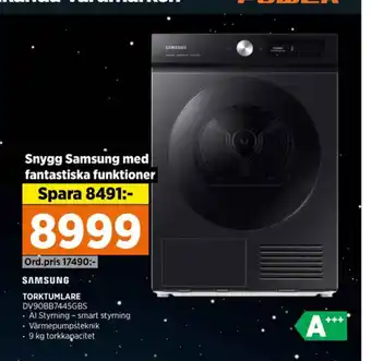 Power Samsung torktumlare erbjuda