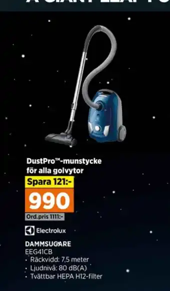 Power Electrolux dammsugare erbjuda