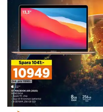 Power Macbook laptop erbjuda