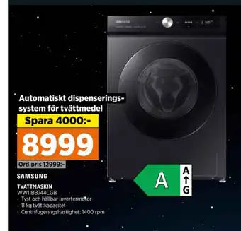Power Samsung tvättmaskin erbjuda