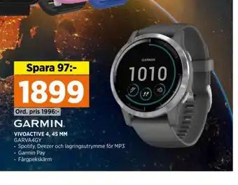 Power Garmin smart watch erbjuda