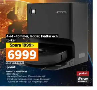 Power Point robotdammsugare erbjuda