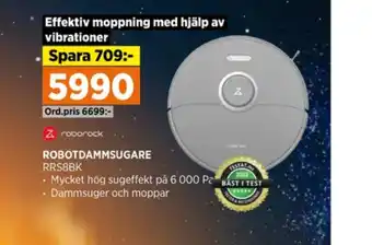 Power Roborock robotdammsugare erbjuda