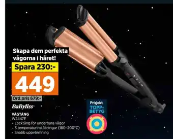 Power Babyliss locktång erbjuda