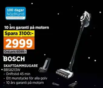 Power Bosch dammsugare erbjuda