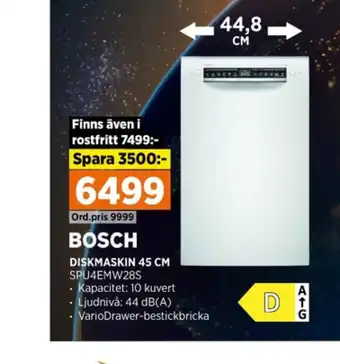 Power Bosch diskmaskin erbjuda