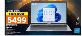 Power Asus laptop erbjuda