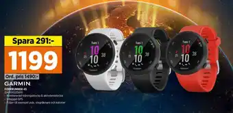 Power Garmin smart watch erbjuda