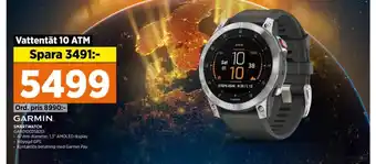 Power Garmin smart watch erbjuda