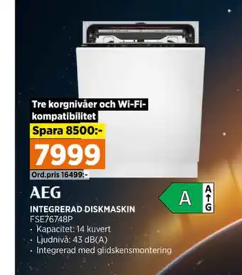 Power Aeg diskmaskin erbjuda