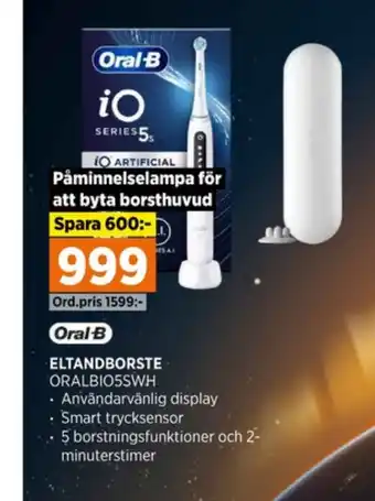 Power Braun oral-b eltandborste erbjuda