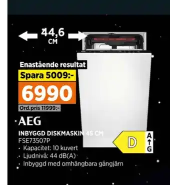 Power Aeg diskmaskin erbjuda