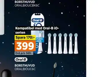 Power Braun oral-b borstar el-tandborste erbjuda