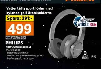 Power Philips headset erbjuda