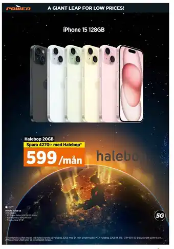 Power Iphone 13 mobiltelefon erbjuda