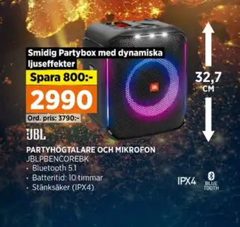 Power Jbl högtalare erbjuda