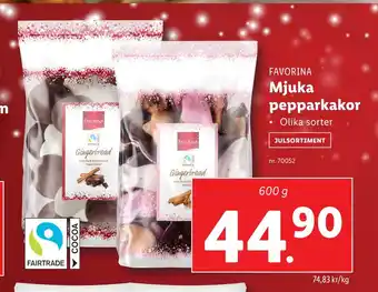 Mjuka pepparkakor