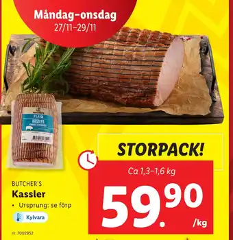 Lidl Kassler erbjuda