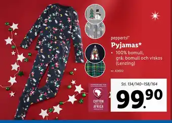 Lidl Pyjamas erbjuda