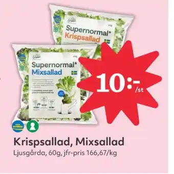 Hemköp Ljusgårda sallat erbjuda