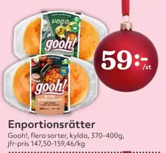 Hemköp Gooh färdigrätter erbjuda