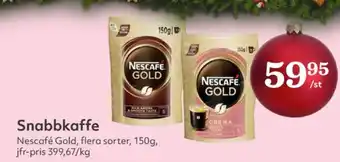 Hemköp Gold instant kaffe erbjuda