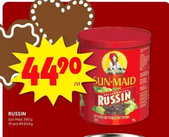 ICA Kvantum Sun maid russin erbjuda