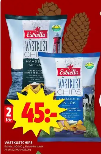 ICA Kvantum Västkustchips erbjuda
