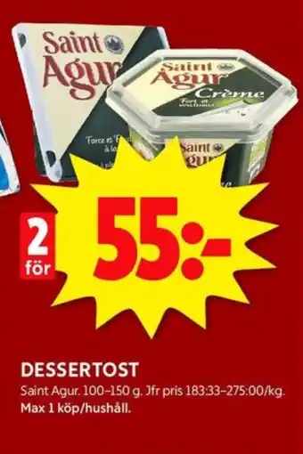 ICA Kvantum Saint agur mögelost erbjuda