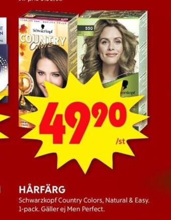 ICA Kvantum Natural & easy hårfärg erbjuda