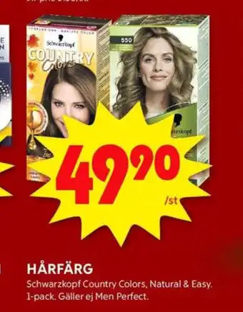 ICA Kvantum Natural & easy hårfärg erbjuda