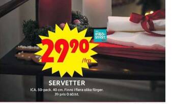 ICA Maxi Ica servetter erbjuda