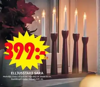Markslöjd elljusstake