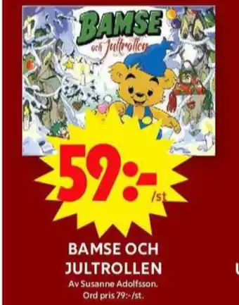 ICA Maxi Bamse barnböcker erbjuda